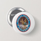 Royal Hotel Bagkok Ronde Button 5,7 Cm (Voorkant /achterkant)