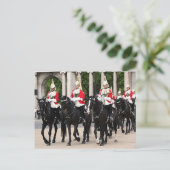 Royal Household Cavalry, Londen, Engeland Briefkaart (Staand voorkant)