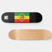 Royal I-tiopia Skateboard Deck par Iya Prints (Horz)