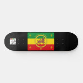 Royal I-tiopia Skateboard Deck par Iya Prints (Horz)