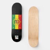 Royal I-tiopia Skateboard Deck par Iya Prints (Recto)