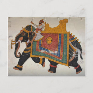 Royal Indian Elephant Briefkaart