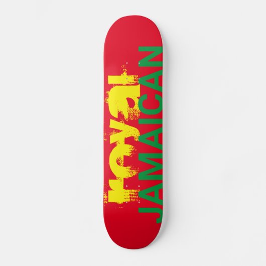 ROYAL JAMAÏCAIN Skateboard (Recto)