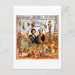 Royal Japanse forel 1892 Briefkaart