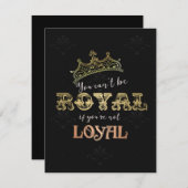 Royal Kaart (Voorkant / Achterkant)