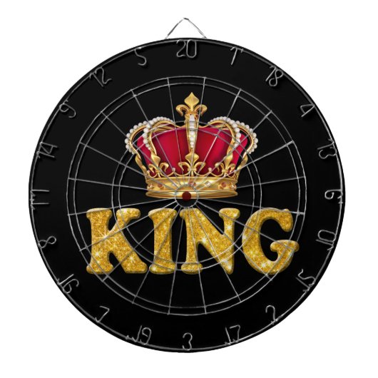 Royal King Crown Dartbord (Voorkant)