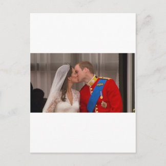 Royal Kiss Prince William en Princess Kate Briefkaart