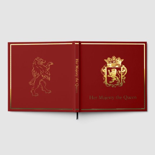 Royal Lion Scrapbook Photo Album Foil (Complet)
