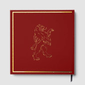 Royal Lion Scrapbook Photo Album Foil (Verso)