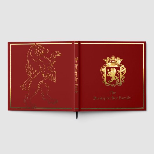 Royal Lion Scrapbook Photo Album Foil (Complet)