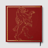 Royal Lion Scrapbook Photo Album Foil (Verso)