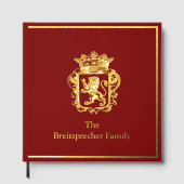 Royal Lion Scrapbook Photo Album Foil (Recto)