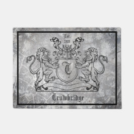 Royal Lions Crest door Mat