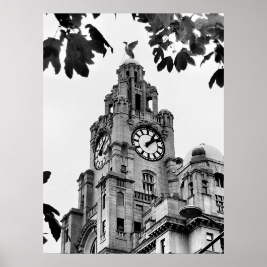 Royal Liver Building Liverpool Poster (Voorkant)