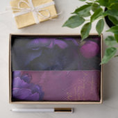  Royal Magenta Blooms Twilight Decoupage Tissuepapier (Geschenk)