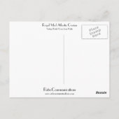 Royal Mail "Atlantis Cruises" Briefkaart (Achterkant)