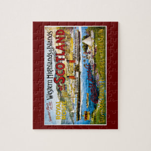 Royal Mail Steamers Scotland Glasgow Legpuzzel