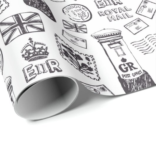 Royal Mail Wrapping Paper Cadeaupapier (Rol Hoek)
