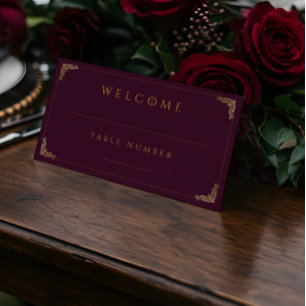 Royal Muse Medieval Fantasy Plum Floral Wedding