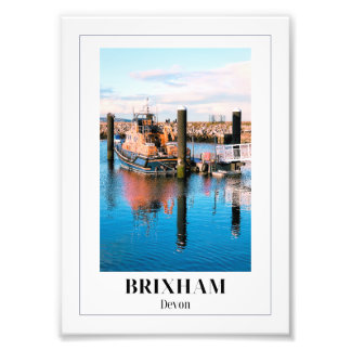 Royal National Lifeboat Institute, Brixham, Vereni Foto Afdruk
