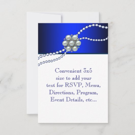 Royal Navy Blue RSVP (Devant)