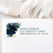 Royal Navy retouradreslabel Etiket (Insitu)