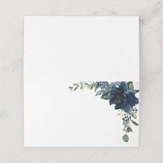 Royal Navy Wedding (Buitenkant ongevouwen)