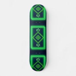 Royal Neon Skateboard