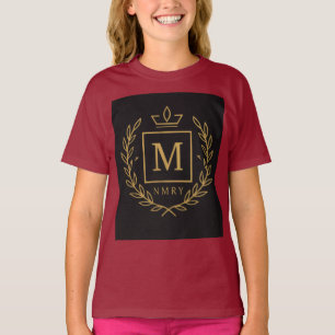 "Royal NMKY-embleem – Monogram M-topontwerp" T-shirt