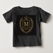 "Royal NMKY Emblem – Monogram M Crest Design" (Voorkant)