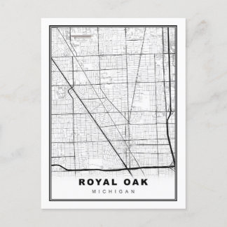 Royal Oak-kaart Briefkaart