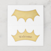 Royal Occassion Fairytale Golden Crown Kinderen Pl (Buitenkant ongevouwen)