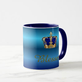 Royal ombre Mok met kroon