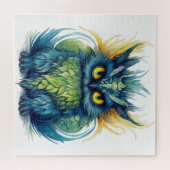 Royal Owl Fantasy Creature Puzzel Legpuzzel (Horizontaal)