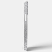 Royal Paars Glitter Eyes Monogram Case-Mate iPhone Case (Achterkant / Rechts)