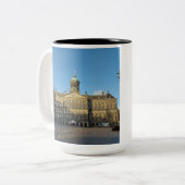 Royal Palace Amsterdam Mug à deux tons, 15 oz (Devant gauche)