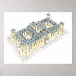 Royal Palace of El Pardo. Madrid Spanje Poster