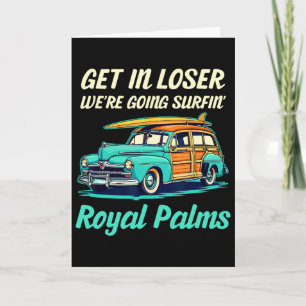Royal Palms Beach Californië Surfen Vrouwen Mannen Kaart