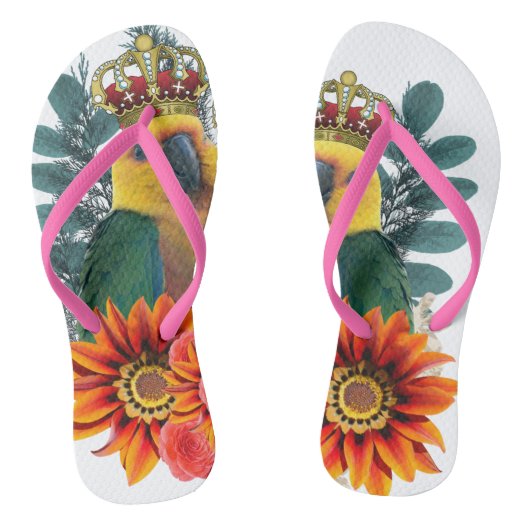 Royal Parrots Love Teenslippers (Voetbed)