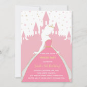 Royal Party Kaart voor meisjes (Voorkant)