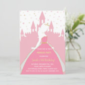 Royal Party Kaart voor meisjes (Staand voorkant)