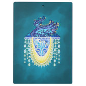 Royal Peacock Radiance Klembord (Achterkant)