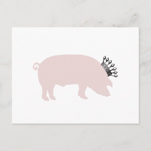 Royal Pig Briefkaart (Voorkant)