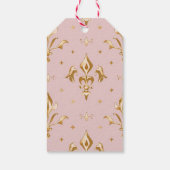 Royal Pink Gift Kaart Cadeaulabel (Achterkant)