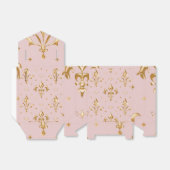 Royal Pink Storage Box met deksel Bedankdoosjes (Uitgevouwen)