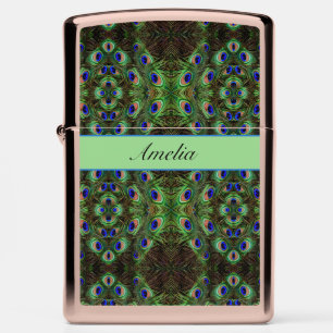 Royal Plumage - Luxe Pauw Veer Patroon