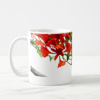 Royal Poinciana,Gulmohar Floral Classic Mug  Koffiemok