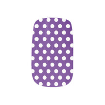 Royal Pois Nail Art Olympien Effort Design