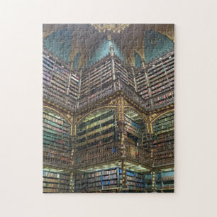 Royal Portugal Cabinet of Reading, Rio, Brazilië Legpuzzel