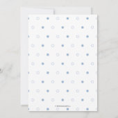 Royal Prince 1er anniversaire Invitation | Couronn (Dos)